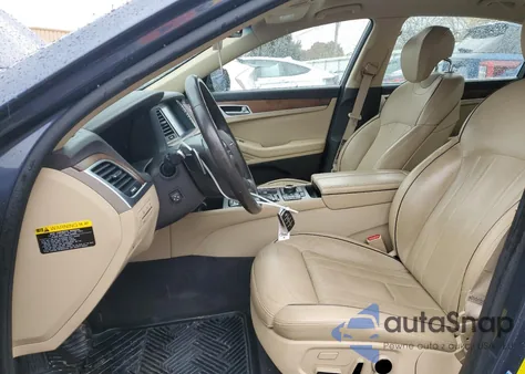 2017 Genesis G80 Base z USA, uszkodzony, nr VIN KMHGN4JE7HU176299